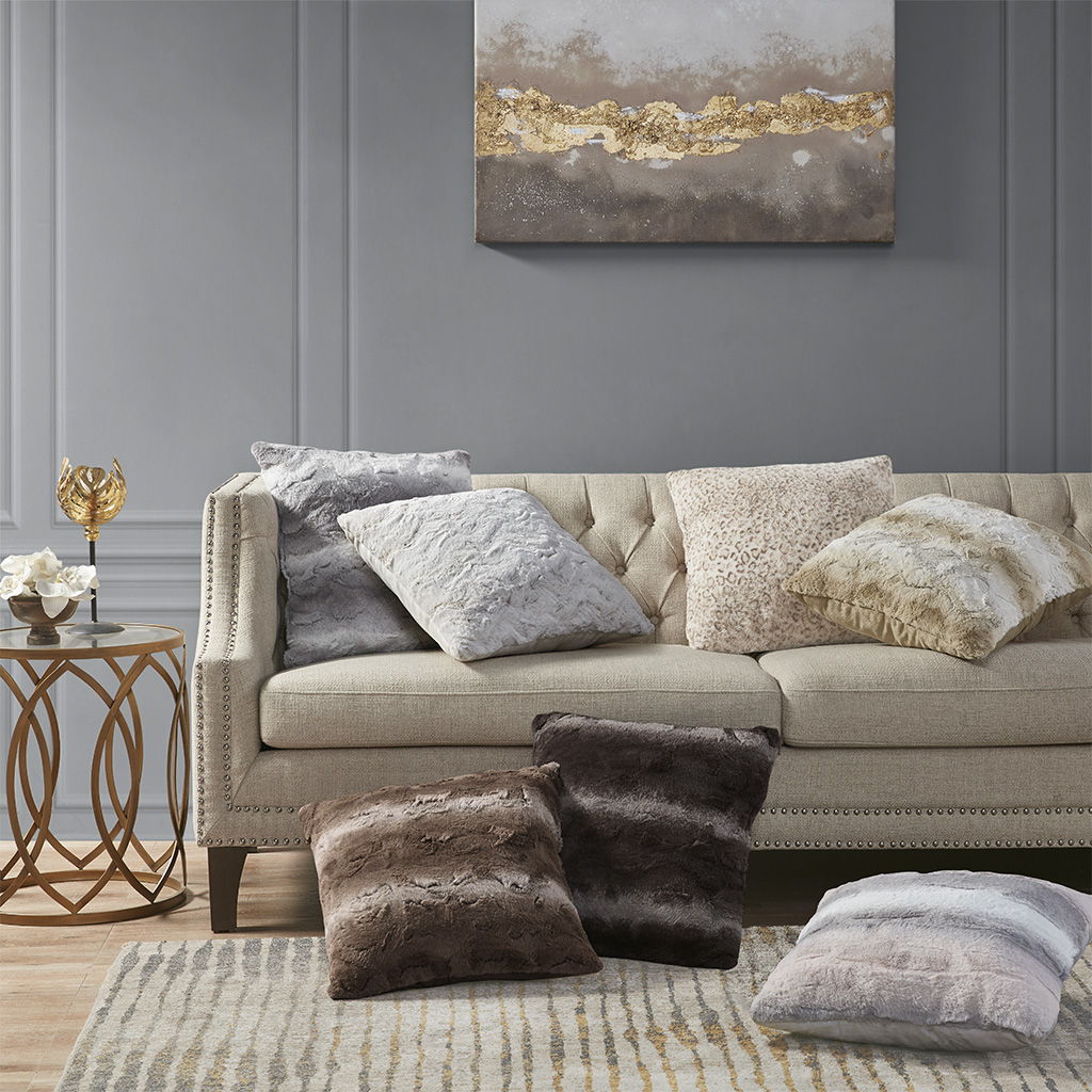 Zuri - Square Pillow - Leopard - Image 2